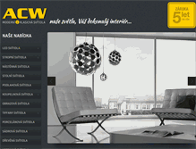 Tablet Screenshot of acw.cz